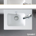 Duravit Me By Starck Møbelservant 430x300 mm, 1 bl.hull, Wondergliss