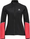 Odlo Women's Engvik Jacket (2022) M, Black/Poppy Red