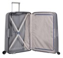 Samsonite S'Cure hard stor koffert 75 cm/102L Sølv