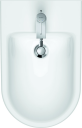 Duravit D-Neo Gulvstående bidet 370x580 mm, Hvit m/WG