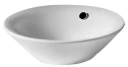 Duravit Starck 1 servant, Ø33 cm, hvit