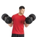 Gymstick Vinyl Dumbbell Set 15kg (Par)