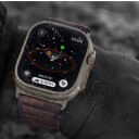 Apple Watch Ultra 2 - 49 mm - titan - smartklokke med Alpine Loop - tekstil - oliven - båndbredde: M - 64 GB - Wi-Fi, LTE, UWB, Bluetooth - 4G - 61.4 g