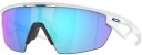 Oakley Sphaera Matte White Prizm Sapphire Polarized One Size