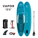 Aqua Marina SUP Vapor 10.4, SUP-brett, padlebrett-pakke One Size BLUE