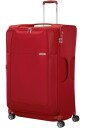 Samsonite D'Lite lett myk utvidbar stor koffert 78 cm Chili Red