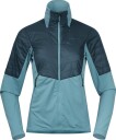 Bergans Women's Senja Midlayer Jacket XS, Smoke Blue/Orion Blue