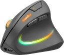 Speedlink - PIAVO PRO Illuminated Rechargeable Vertical Ergonomic Mouse - wireless, rubber-black