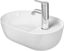 Duravit Luv Toppmontert servant 420x270 mm, m/blanderhull, Hvit Matt