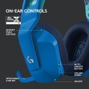 Logitech G733 Lightspeed Headset Blå