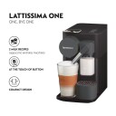 Nespresso Lattissima One kaffemaskin, 1 liter, svart