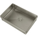 Lavabo High servant, 47x32 cm, grå