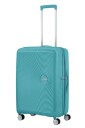 American Tourister Soundbox ekspanderende kabinkoffert 55 cm Turquoise Tonic