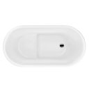 Bathlife Ideal Badekar 1300x650 mm, Akryl, Hvit