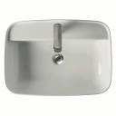 Lavabo TriBeCa Toppmontert Servant 600x430x150 mm, Hvit Matt