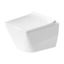 Duravit Viu Compact Vegghengt toalett 365x480 mm, Rimless, Hvit