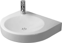 Duravit Architec Vegghengt servant 575x520 mm, 1 bl.hull, u/o.l, Hvit m/WG