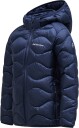 Peak Performance Helium Down Hood Jacket Junior Blue Shadow 130