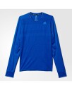 Adidas Mens Supernova Long Sleeve Tee Collegiate Royal Blue S