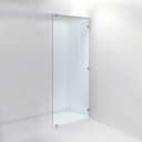 INR Iconic Nordic Rooms Dusjvegg ARC 20 Plus Måltilpasset Brushed Stainless / Opal Klart Glass