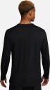 Nike Dri-FIT UV Miler Top Long Sleeve, treningsgenser, herre XL BLACK/REFLECTIVE SIL