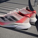 Adidas Adizero Boston 12 Dame Sandy Pink/Aurora Metalic/Solar Red 40 2/3