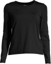 Casall Essential Mesh Detail Long Sleeve Dame Black 44