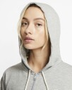 Nike Nsw Gym Vintage Hoddie Dame Dk Grey Heather/Sail L