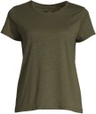 Casall Texture Tee Forest Green 36