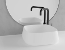 Scandtap Bathroom Concepts Solid S3 380x380 mm, Hvit Matt