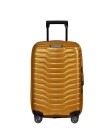 Samsonite PROXIS Utvidbar Smal kabinkoffert 35 cm bredde 4 hjul Honey Gold