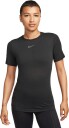 Nike Dri-Fit Wool Ss Running Top Dame Black L