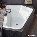 Duravit Paiova 5 Badekar for innbygging 1770x1300 mm, Høyre hjørne