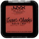 NYX Professional Makeup Sweet Cheeks Creamy Powder Blush Matte Summer Breeze