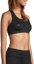 Casall Iconic Wool Sports Bra Black Logo S/CD