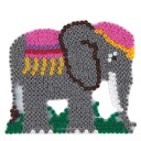 Hama Ironing Beads Pegboard-Elephant