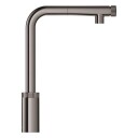 Grohe Minta SmartControl kjøkkenbatteri Med uttrekkbar tut, Hard Graphite