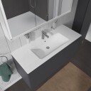 Duravit Me by Starck servant, 123x49 cm, hvit