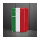 Smeg FAB10HRDIT5 Høyrehengslet Kjøleskap Italienske flagget