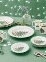 Spode Christmas Tree saus med fat