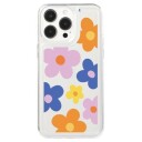 iPhone 15 Pro Fashion TPU-deksel fargerike blomster