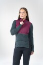 Devold Lauparen Merino 190 Zip Neck Wmn Beetroot/woods/ink M