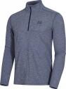 Hellner Nunis Halfzip Ls Tee Men Blå M Man