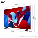 LG 42" OLED evo C4 4K TV OLED42C44LA