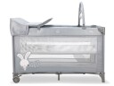 Asalvo - Travel cot complete Rabbit -  Grey  AV-19714 