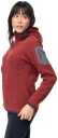 Bergans Women's Kamphaug Knitted Hoodie R?d L Woman