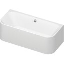 Duravit Happy D.2 Badekar m/panel 1800x800 mm. Mot én vegg