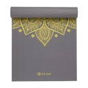 Gaiam Citron Sundial Yoga Mat 6mm Premium