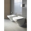 Duravit Durastyle Vegghengt bidé 370x540 mm. m/skjult feste. Wondergliss