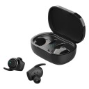 Streetz Sports Earbuds True Wireless Stay-in-ear Svart